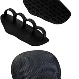 1 Pair Gym Grips for Weight Lifting Sturdy for Exercise Bodybuilding Fitness Black-image-6