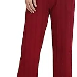 twin birds Women Cotton Textured Night Pant | Relaxed fit Solid Sleepwear | Loungewear Pyjama Pant-picture-26