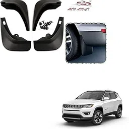 Auto Addict Car Mud Flaps O.E Type Mud Guard Set of 4 pcs for Jeep Compass-picture-24
