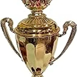 Be Win Designed Red Ball Fiber Cup Trophy for Sports Events, Functions, Tournaments & Competitions Size Approximate 17" Inches (Badminton)-picture-15