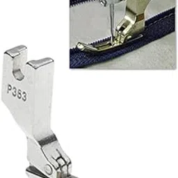 P363 Narrow Zipper Presser Foot – Durable Stainless Steel Foot for Brother, Juki & Other Sewing Machines-picture-30