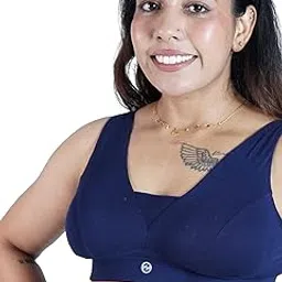 zelena Maternity Nursing Bra - Soft Fixed Padded Feeding Bra for Pregnancy & Postpartum| Stretchable Modal Fabric| Comfortable Support for Breastfeeding Mothers| Easy Access Nursing Design-picture-18