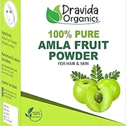Dravida Organics 100% Natural Amla Powder (100 gm)-image-2