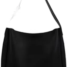 evolic Shara Fashion Black Sling Bag full black rolar tote_10 (LONGBELT BLK HANDBAG.,)-picture-45