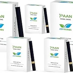JOYHERBS Herbal Tobacco Free Nicotine Free Cigarettes (100 Sticks) PAAN Flavor | 100% Pure, Non-GMO and Chemical Free, Ayurvedic Product - Made In India-image-11