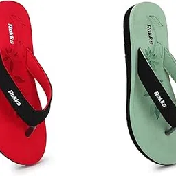 rokks Woman's Fashion Stylish Soft Comfortable Slipper for Girls/Ladies (Combo Pack Of 2)-picture-23