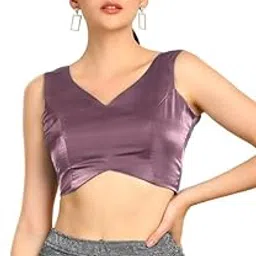soch Womens V-Neck Tissue Princess Line Padded Sleeveless Blouse-picture-23