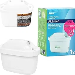 HASTHIP® Compatible with Brita Water Filter Pitchers, Replacement Water Filter Cartridges for Tap Water, Improves Taste and Odor, Reduces Contaminants, Standard Pitcher Filter, 32 Gallon Capacity-image-95