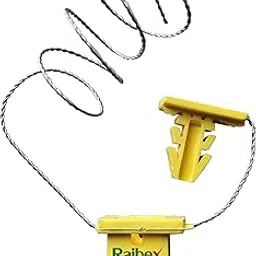 RAIBEX® Truck Tarpaulin Seal/Meter Seal Plastic Container Seal Lock Chemical Tanker Seal Wire Seal Cable Seal 50 PCS - Yellow Colour-picture-31