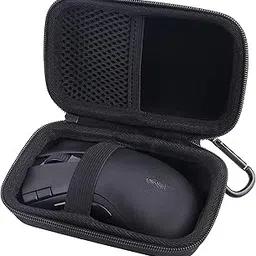 JINMEI Hard EVA Carrying Case Compatible with Razer Viper V3 Pro/Viper V3 HyperSpeed/Viper V2 Pro/DeathAdder V3 Pro Wireless Esports Gaming Mouse storage box (black)-picture-53