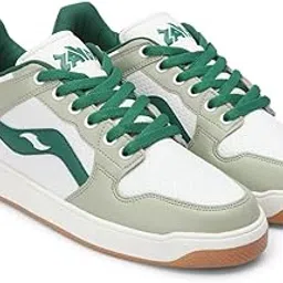 zaydn Suave Light Green Dark Green Men's Casual Sneaker-picture-26