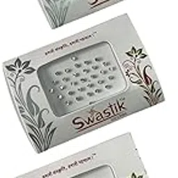 Swastik Bindies Mini Stone Bindies for Women & Girls Pack of 3, Fancy Bindi for Women-picture-10