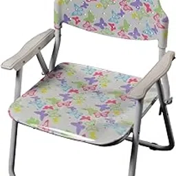 amaze AMAZE" Folding Baby Kids Children Printed Portable Outdoor Study Dining Furniture Play Group Chair-Multi Color Butterfly-picture-17