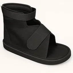 Dr Helix Cast Shoe for Foot Plaster & Orthopedic Support, Black (Size-M)-image-14