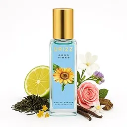 DRIZZ Good Vibes Luxury Eau De Parfum (EDP) for Women 20ml | Cheerful and Uplifting Fragrance | Gift for Women | Premium Perfume for Work, Celebrations and Gifting-picture-47
