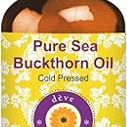 Deve Herbes Pure Sea Buckthorn Oil (Hippophae rhamnoides) Cold Pressed 10ml-picture-47