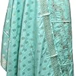 naveera Women's Pure Handloom Banarasi katan Silk Unstiitched Salwar Suit Dress Material With katan Silk Dupatta-picture-29
