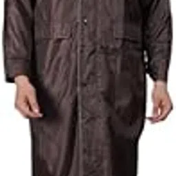 youth robe Premium Brand Men's Waterproof Tapping Raincoat Jacket with Carrying Pouch-picture-12