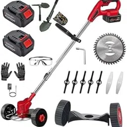 BLOOM CREATION Grass Machine Lawn Set 12v Betteries Cordless Machine for Garden, 4-เภ-1 Lightweight Brushless Motor Weed Eater Cordless Brush CutterString Trimmer, for Lawn, Yard and Bush Trimming-picture-33