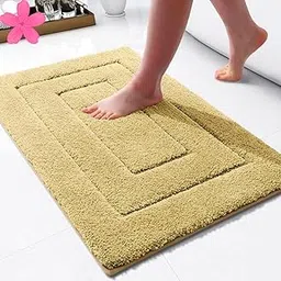 How Nice Door Mat for Bedroom,Bathroom,Kitchen,Living Room,Home,Entrance,RoomMats,Foot Matt,Floor mat,Main Door,Rug Non Slip,Door Mate,Floor Mat Soft Door Mat (Dabba Gold Mat)-picture-31