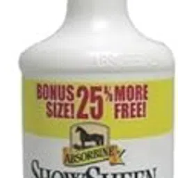WF Young Showsheen Polish and Detangler, 40 oz for Horse Grooming, Show Events-image-57
