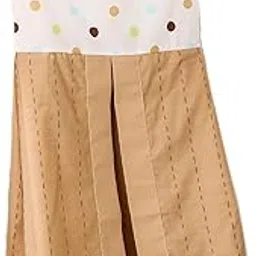 Nursery Crib Baby Diaper Stacker 1 PC Beige Pock Dots Crib diaper Hanger Stacker (Beige Dots)-picture-20