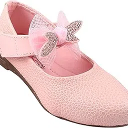 rgk Fashionable Durable DANEDAR Pink Leather Belly AKA Mary Jane Shoes for Girls of 2 Years | 3 Years | 4 Years | 5 Years | 6 Years | 7 Years | 8 Years | 9 Years-picture-53