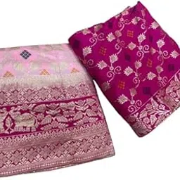 Anju Saree Center Women's Traditional Unstitched Kanjivaram Silk Lehenga Choli With Blouse (sar-0012)-picture-16