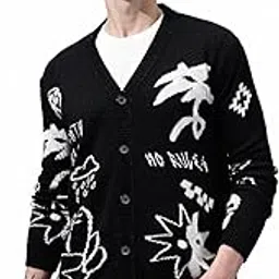 kasma Men’s Acrylic V-Neck Printed Sweater – Stylish Long Sleeve Winter Wear with Soft Comfort & Trendy Design-KSM-1-picture-48