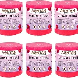 AONTAN ENTERPRISE Urinal Cake Sanitary Cubes Sani cube Urinal Cubes napthalene balls Air Freshener Deodorizer for Toilets, bathroom & Washbasin (420 Gram Large Size) Pack of 6 Sets | 1Set=2 Piece-image-3