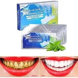 Professional Mint Flavor Advanced Teeth Whitening Strips for Sensitive Teeth-image-41