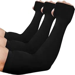 chacko UV Protection Cooling Arm Sleeves, Women Men Summer Outdoor Sunblock Arm Cover with Thumb Hole-picture-12