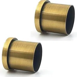 VMD, Heavy Wall to Wall Bracket 1" (25 mm) for Stainless Steel Curtain Rod/ Wardrobe Rod/Pipe Holder, spport, cunsil. (Antique, Pack of 2)-picture-64