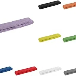 Bnf® Cotton Anti-Slip Over Grip For Badminton/Tennis/Squash Rackets Black|Grips| Grips-picture-30