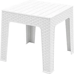 OAKNEST Supreme Jazz Mid-Size Table for Corners and Coffee Table for Indoor and Outdoor use (Color : Milky White, 1 Piece)-image-11