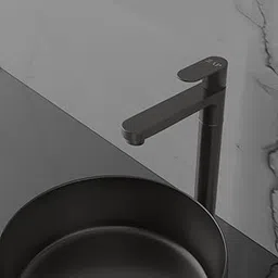 ZAP Ocean Series Brass Pillar Cock Tap 11-Inch Tall | Black PVD Coated Tap for Bathroom, Wash Basin, Sink, Vanity | for Hot or Cold Water | Stylish & Durable-picture-11