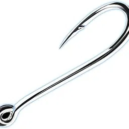 Freshwater #6 (17 Number) Fishhook Fishing Hooks Set 100 Pieces Fishing Accessories Jig Sea Hooks Worm Soft Bait Jig Fish Hooks with Box - Hard Fishing Lures Treble Hooks Metal Lure Baits-picture-29
