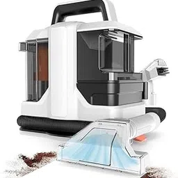 Portable Carpet Spot and Upholstery Cleaner, Lightweight Handheld Deep Cleaner Machine Perfect for Pet Stains, Sofa, Rug, Mattress, Car Seat and Curtain image 1