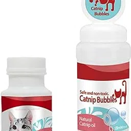 MYADDICTION Interactive Cat Toy Reducing Boredom Catnip Bubbles Toys for Small Dogs Cats 17.7ml-picture-36