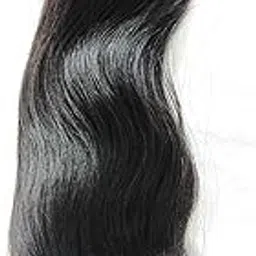 14" Inches Machine Weft Bundle, 100 Grams, Natural Black, Natural Wavy, 100% Human Hair Extension-picture-20