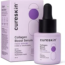 Cureskin Collagen Peptides for Women | Collagen Boost Hyaluronic Acid Serum | Plumps & Repairs with Hyaluronic Acid, Peptides and Probiotics-image-82