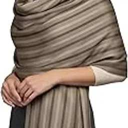 wool artistry Women Lining Stole, Authentic Fine Wool Blend Pashmina, Light Weight, Size 28x80inch-picture-15