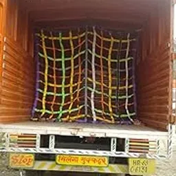 AMZ SPORTS NETS Container Cargo-NET Multicolour 8FTx 8FT Heavyduty Stripes-picture-19