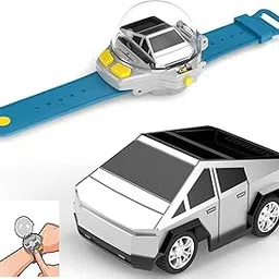 Bestie toys Tessla Model Wristband - Mini RC Car w/Wearable Remote Watch Wristband Storage Case and USB Charging Chord - Remote Control Wrist Controlled USB Chargeable RC Drift Car-image-80
