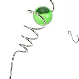 BESTonZON Spiral Tail Tornado Pendant Decorative Gazing Ball Ornament Outdoor Garden Decor-picture-36