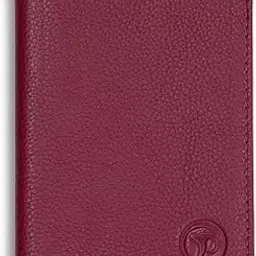 Slim Leather Notecase for Men | Minimalist Wallet with 4 Card Slots, 2 ID Windows, Hidden Pocket & Note Compartment | Genuine Leather, Lightweight & Daily Use (Dk.Red)-image-58