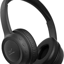 vinamass Kids Bluetooth Headphones, Wireless, E63, Black, Over-Ear, 30H Playtime, 85dB Volume Limiter, For Kids, Music, Travel-picture-13
