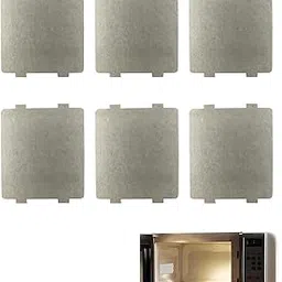 6Pcs Mica Sheet, Microwave Waveguide Cover, Heat Insulation Sheet for Microwave Oven Repair and Maintenance, DIY Replacement Part-picture-13