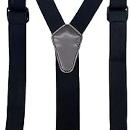 Y Type Adjustable Men's Suspenders with Plastic Buckle and Elastic Straps-image-53