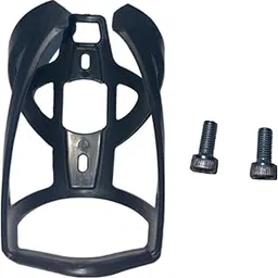 Bicycle Water Bottle Cage Holder with Mounting Screws, Black image 1